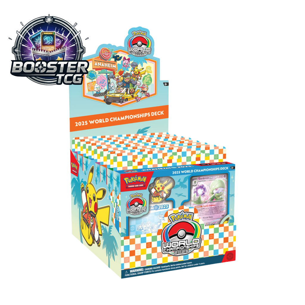 Pokémon TCG: 2025 World Championships Deck Display (8 Decks) | PRE-ORDER
